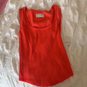 We The Free orange tank top